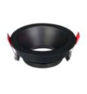 TL-FRAME 9 BB Low-Profile Round LED Downlight Frame 85x30mm with 75mm Cutout, Engineered for Energy Efficiency and Sleek Design in Modern Building Interiors